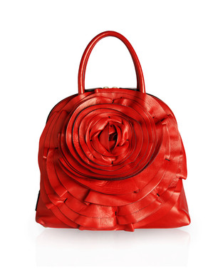 Cумка Vertigo Rose Satchel Red от Valentino коллекция сезона осень-зима 2009