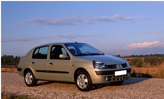 Renault Symbol 1999 года (вид спереди)